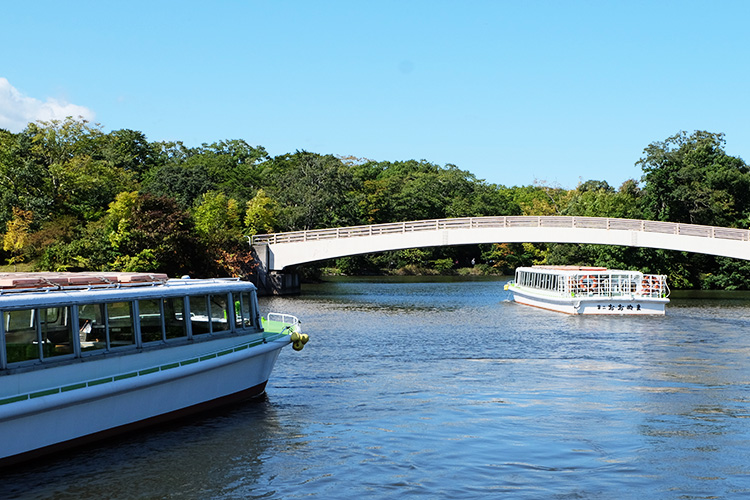 大沼公園　遊覽船